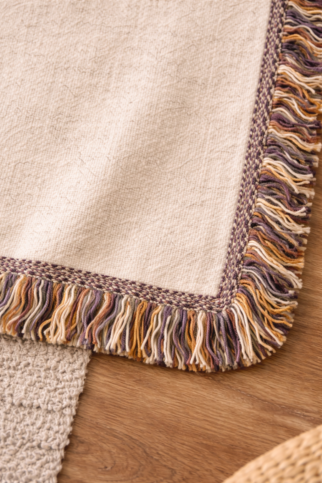 God Is My Vaccine™ Woven Throw Blanket
