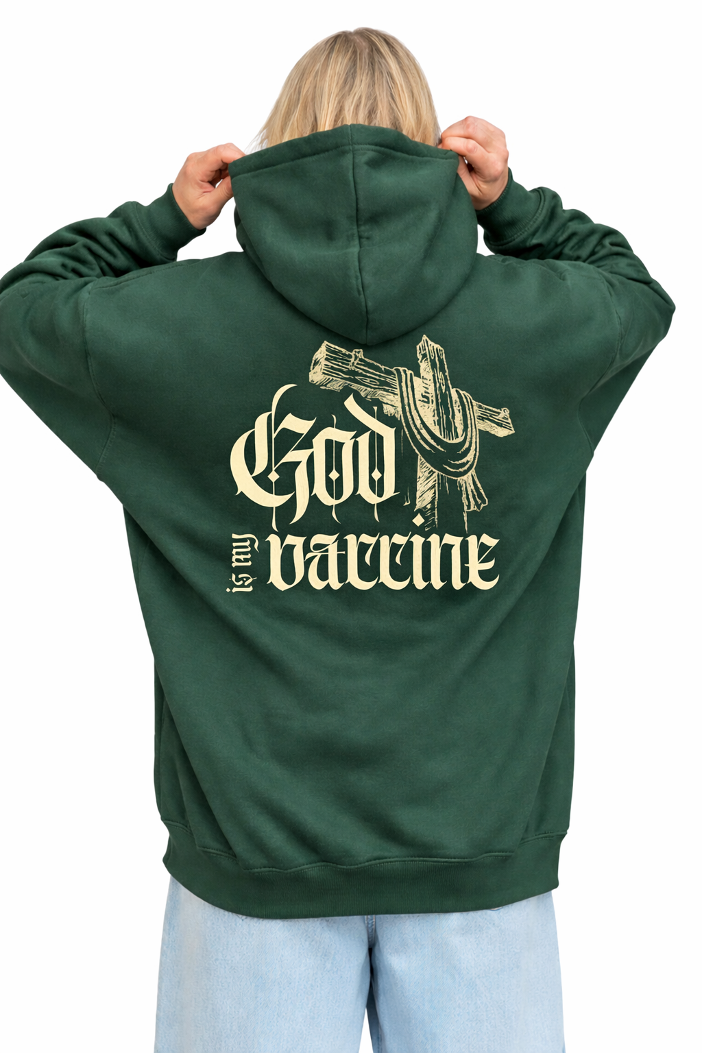 God Is My Vaccine – Unisex Hoodie