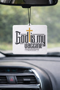 God Is My Vaccine™ Car Air Freshener